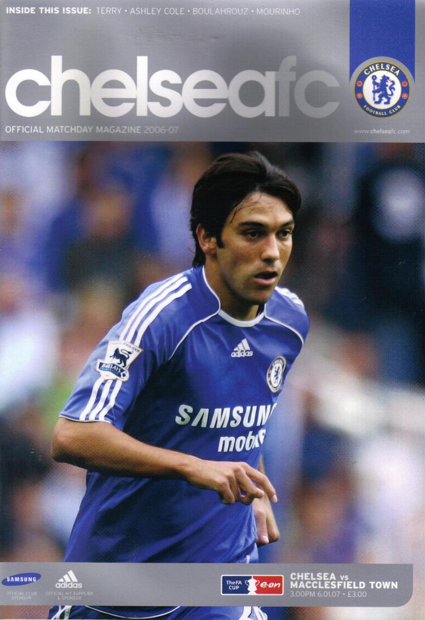 CHELSEA v MACCLESFIELD TOWN 2006/07 (FA CUP)